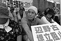 写真・怒りの島沖縄２０１４夏-3