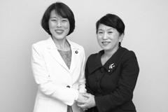 福島みずほ（社会民主党参院議員）田村智子（日本共産党参院議員）